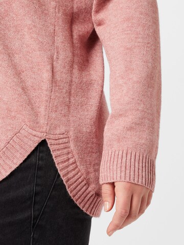 ONLY Carmakoma Sweter w kolorze różowy