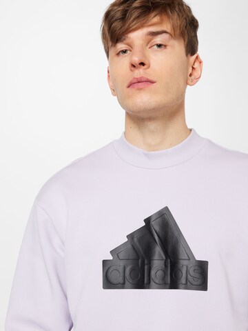 ADIDAS SPORTSWEAR Athletic Sweatshirt 'Future Icons Badge Of Sport' in Purple