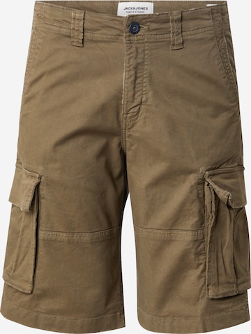 Pantaloni cargo 'JPSTCOLE SEBASTIAN' di JACK & JONES in verde: frontale