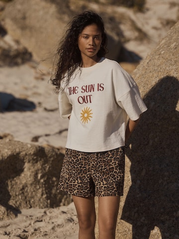 Next T-shirt i beige