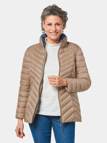 Goldner Between-Season Jacket in Brown: front