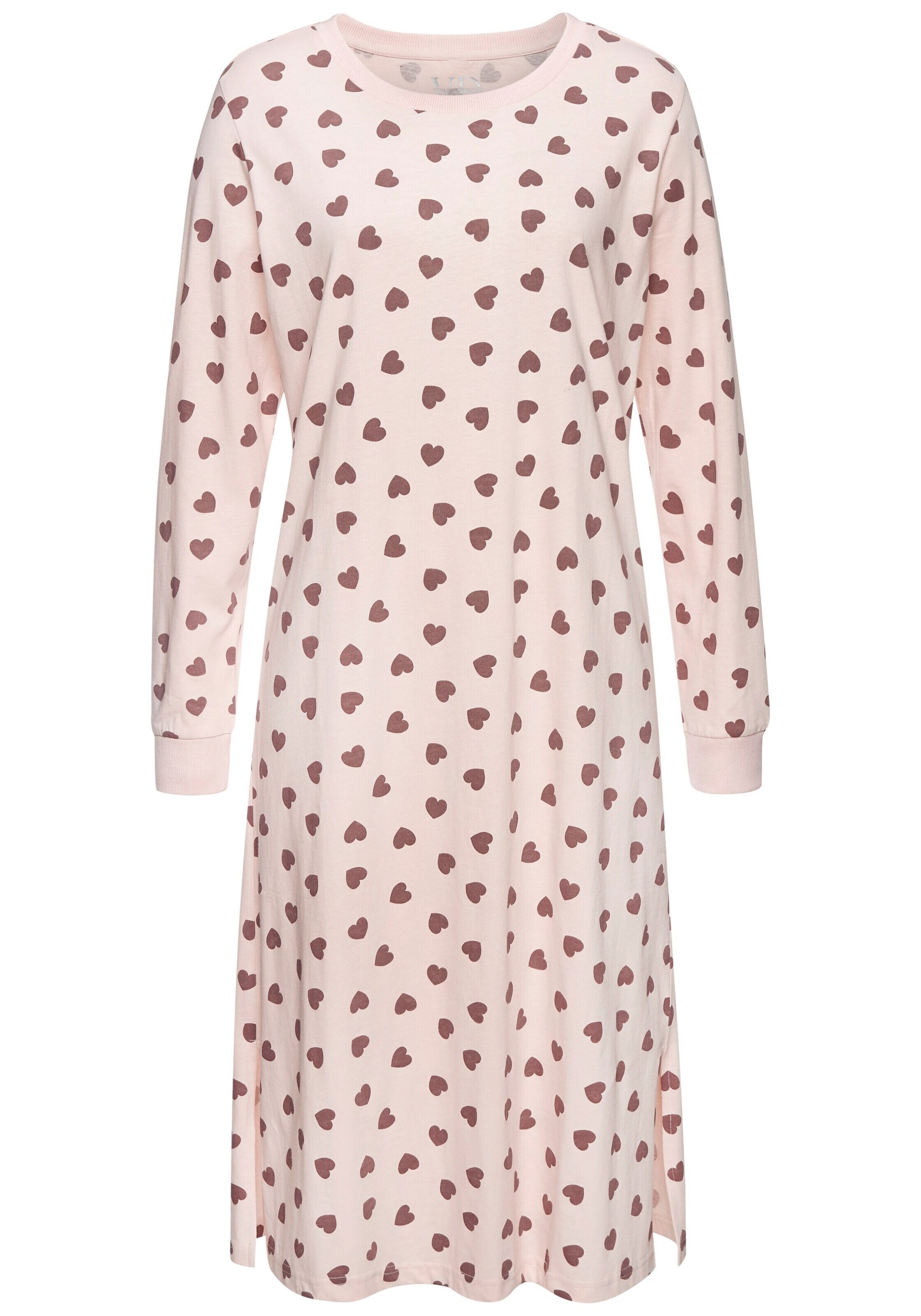 VIVANCE Nightgown in Pink: front
