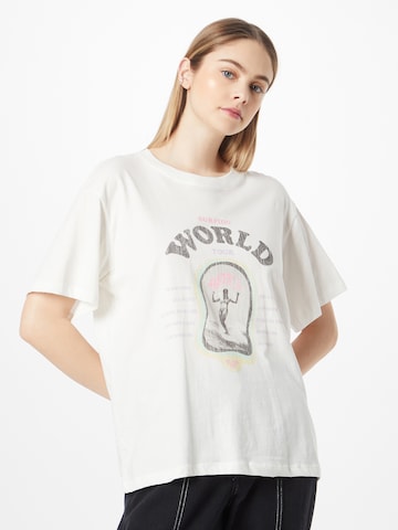 ROXY - Camiseta en blanco: frente