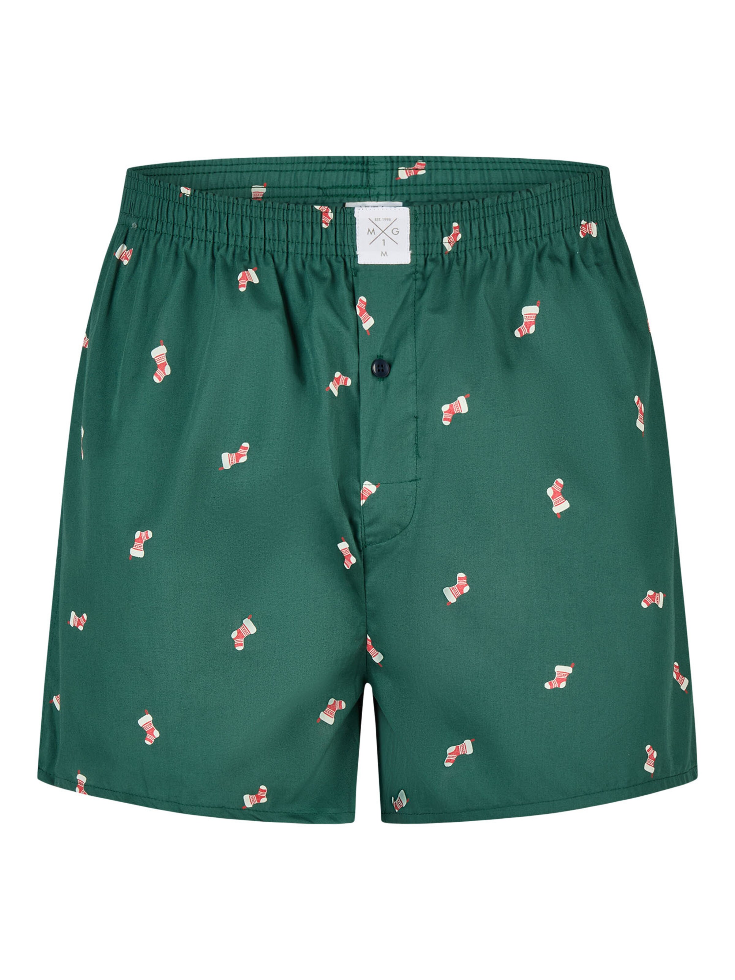 MG-1 Boxer shorts 'Christmas' in Blue