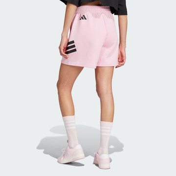 ADIDAS SPORTSWEAR Свободный крой Спортивные штаны 'Future Icons' в Ярко-розовый