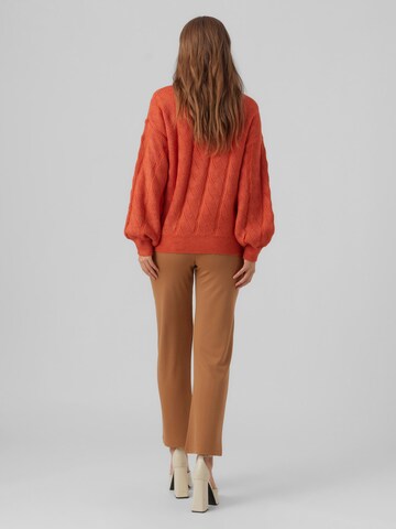 MAMALICIOUS Sweater 'VINNIE' in Orange