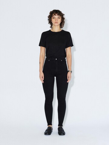 Dr. Denim Petite Skinny Jeans 'Moxy Petite' in Black