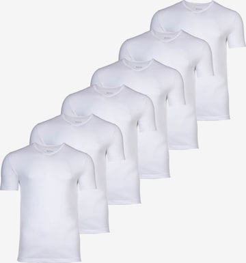 BOSS Shirt in Wit: voorkant