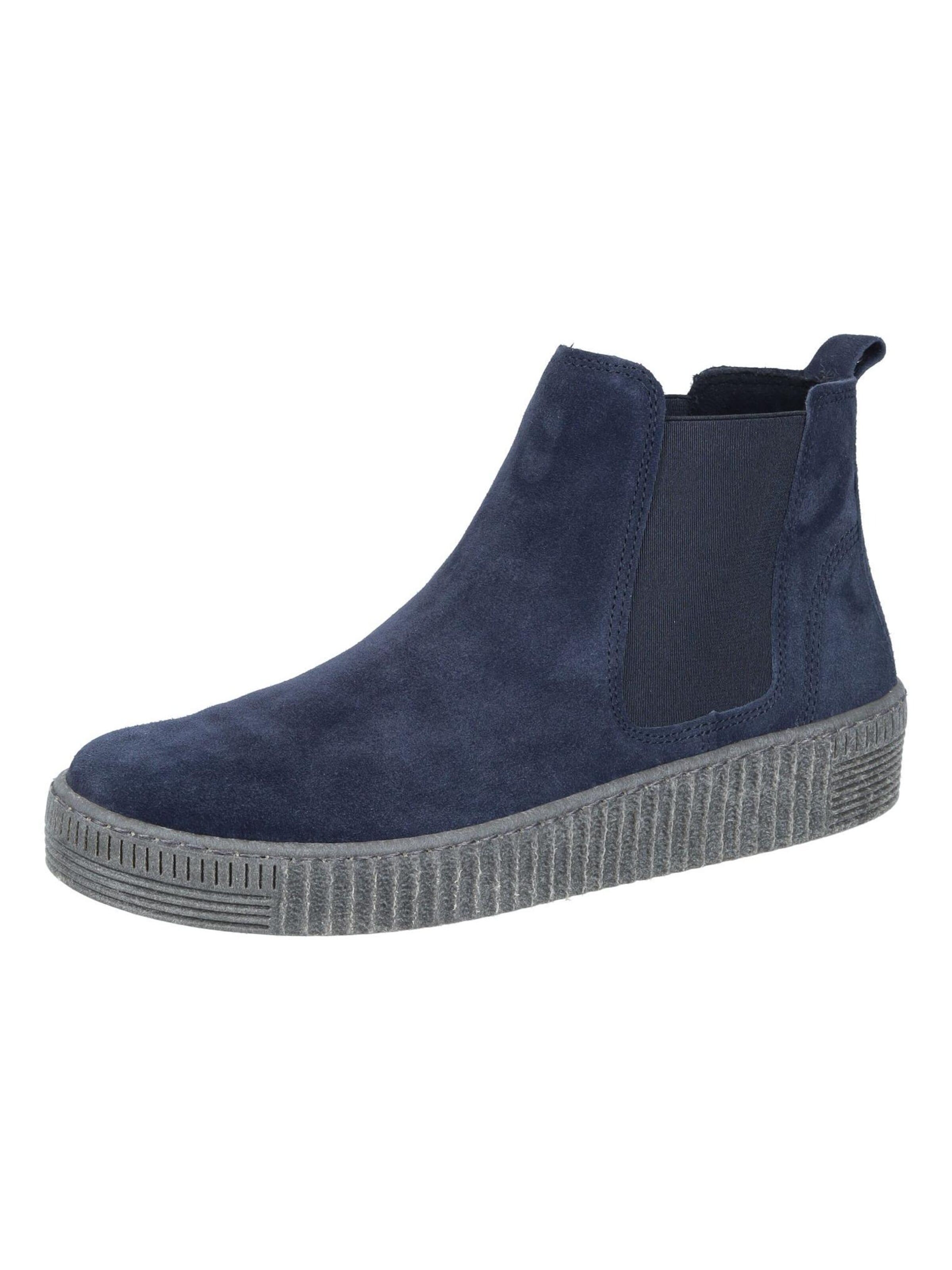 GABOR Enkellaarsjes in Blauw: voorkant