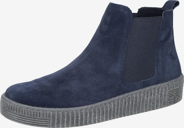 GABOR Chelsea Boots in Blau: Vorderseite