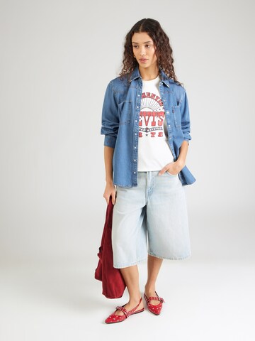 Maglietta 'THE PERFECT' di LEVI'S ® in bianco