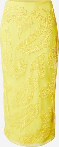 Lauren Ralph Lauren Φούστα σε κίτρινο: μπροστά