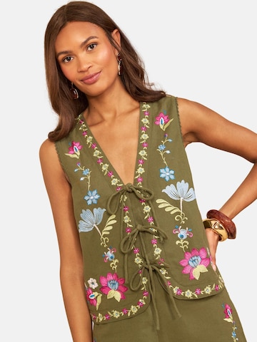 love & roses Vest i grøn: forside