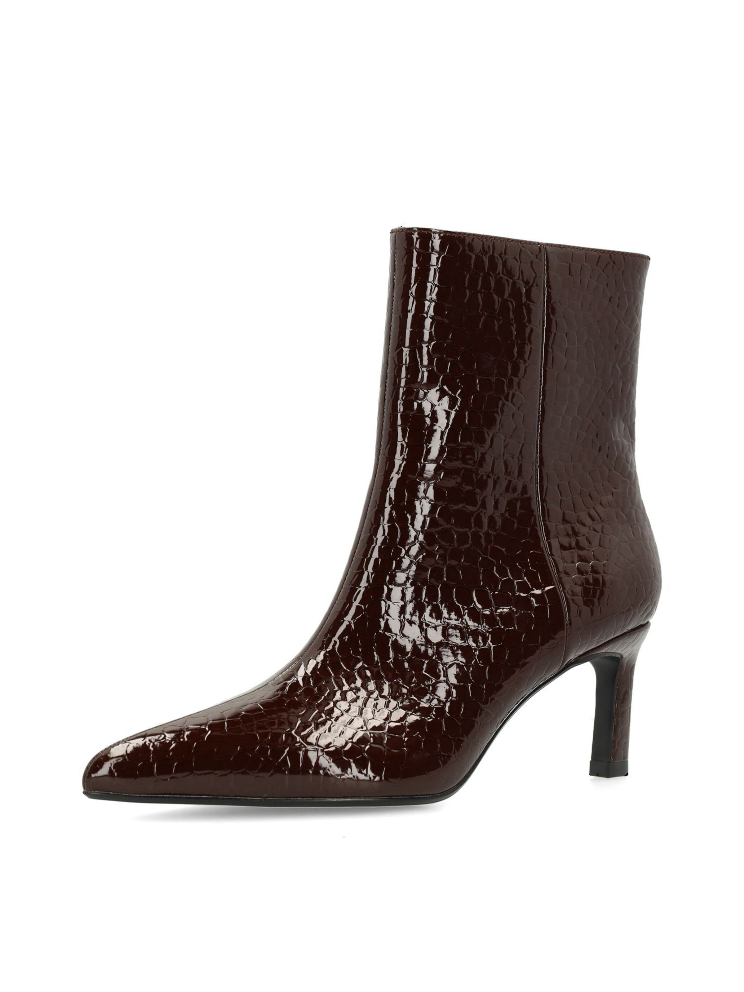 Bottines MANFIELD en marron : devant