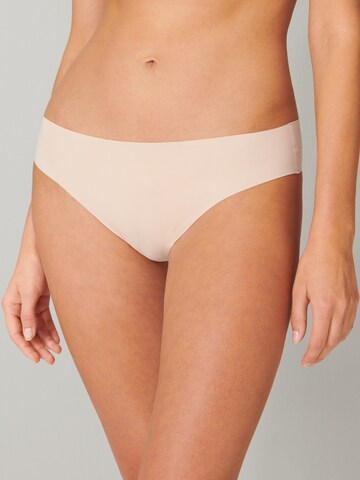 SCHIESSER Slip 'Invisible Light' in Beige: Vorderseite