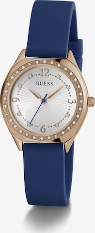 Montre à affichage analogique 'CHARLOTTE' GUESS en bleu : devant