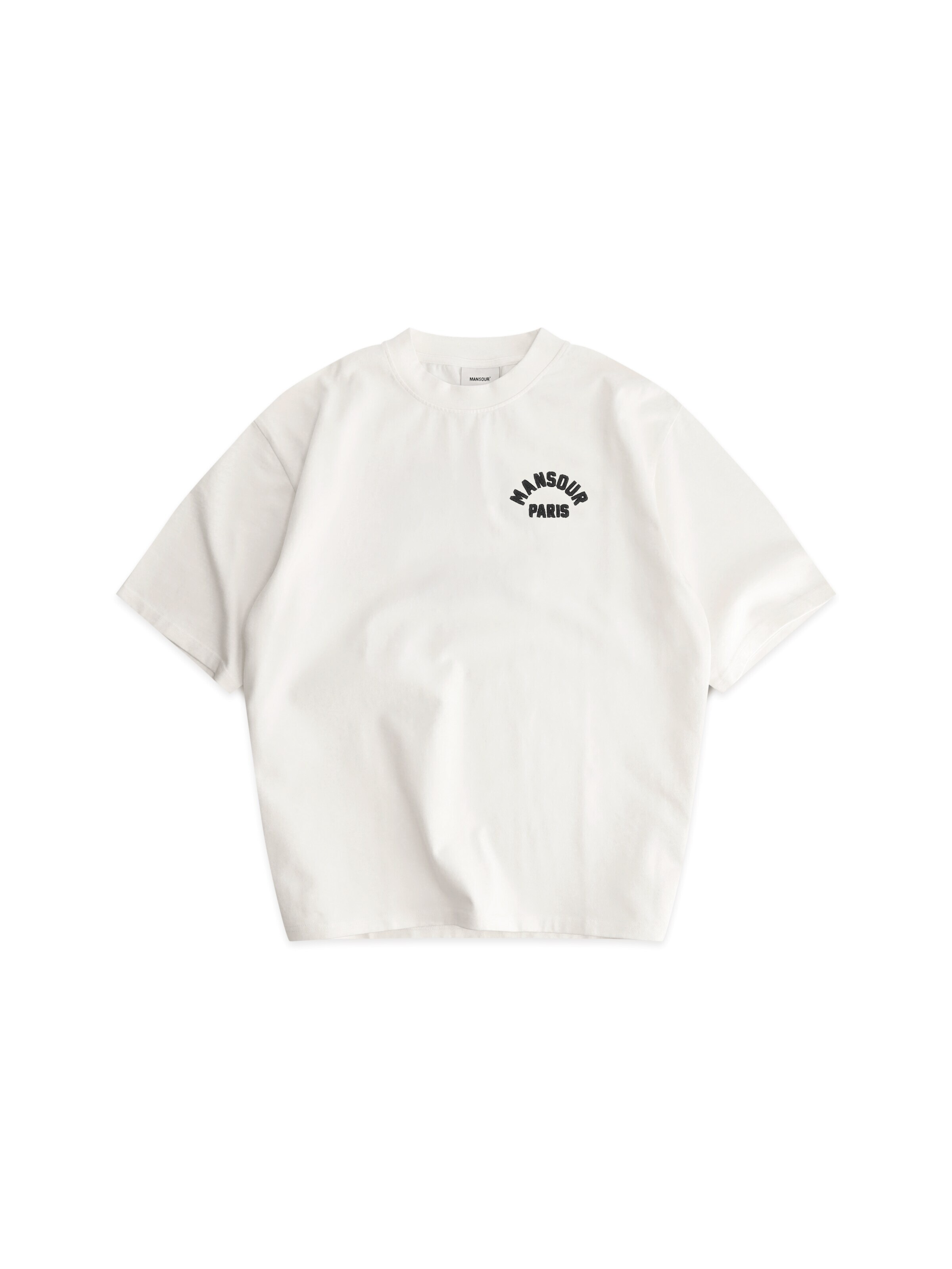 Mansour Shirt 'Paris College T-shirt' in Beige: front