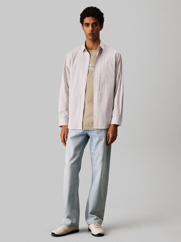 Calvin Klein Jeans Shirt in Beige