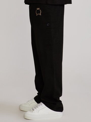 SikSilk Loose fit Pants in Black