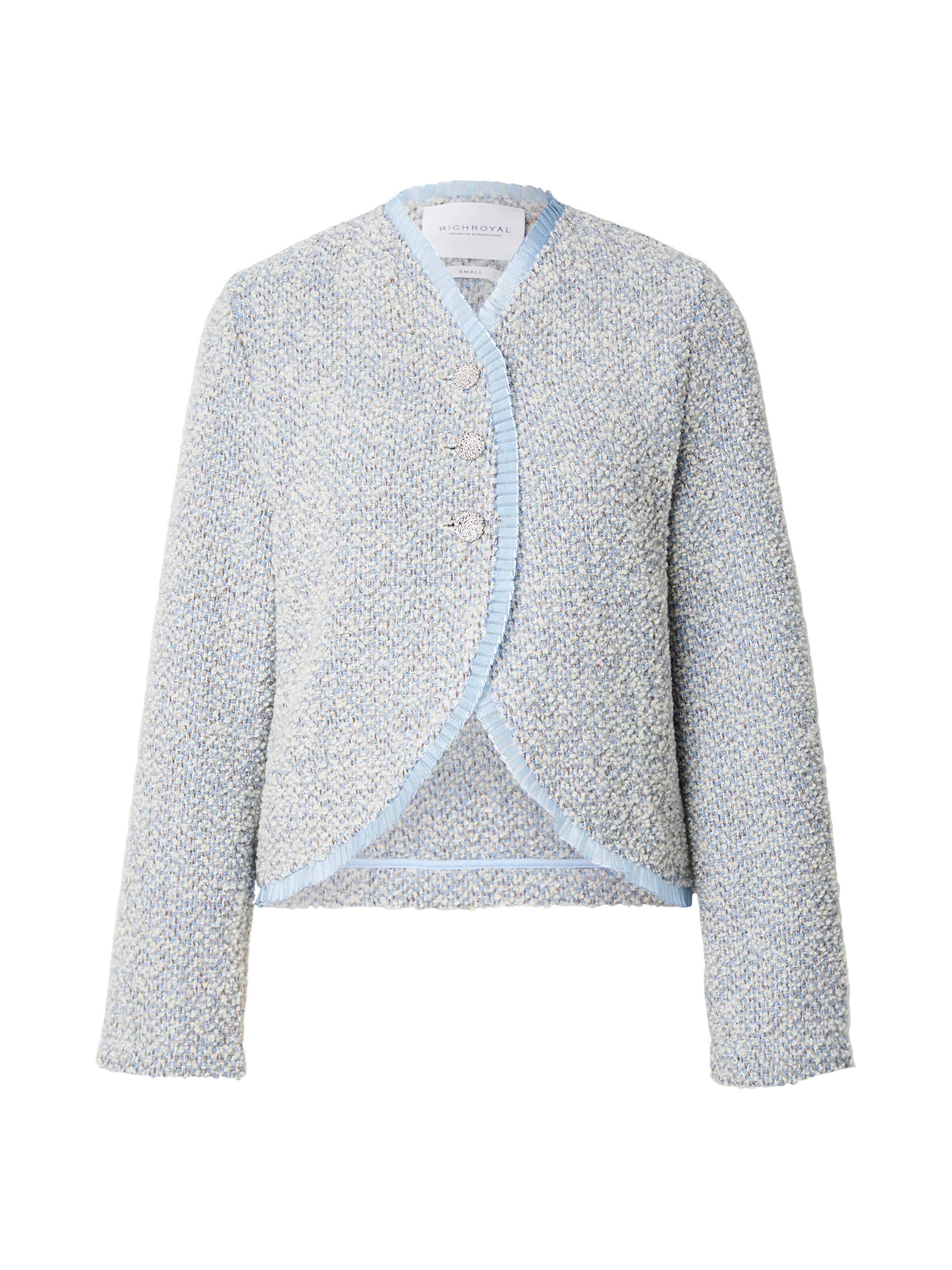 Rich & Royal Kurtka przejściowa w kolorze niebieski: przód