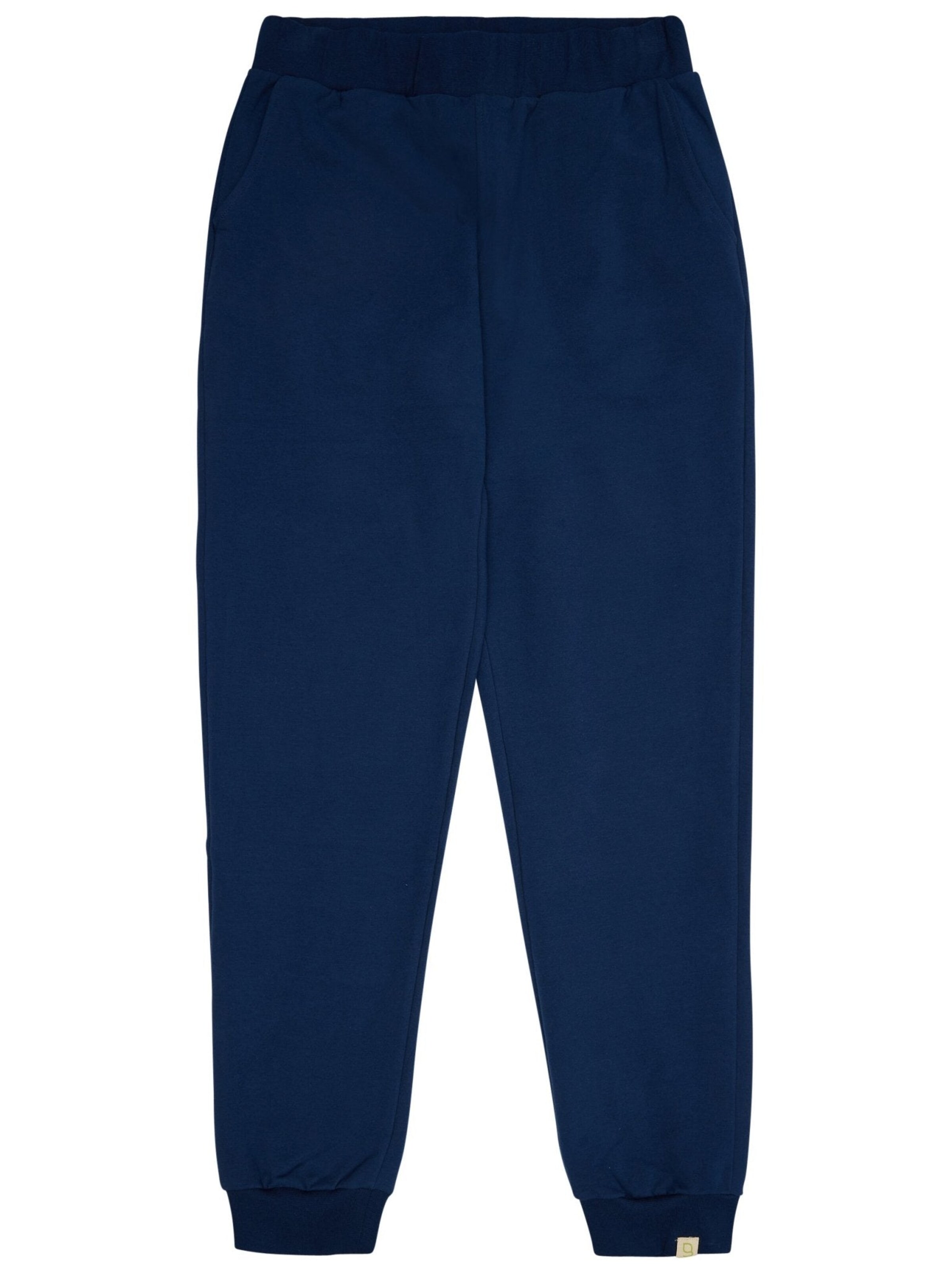 greenjama Workout Pants in Blue: front