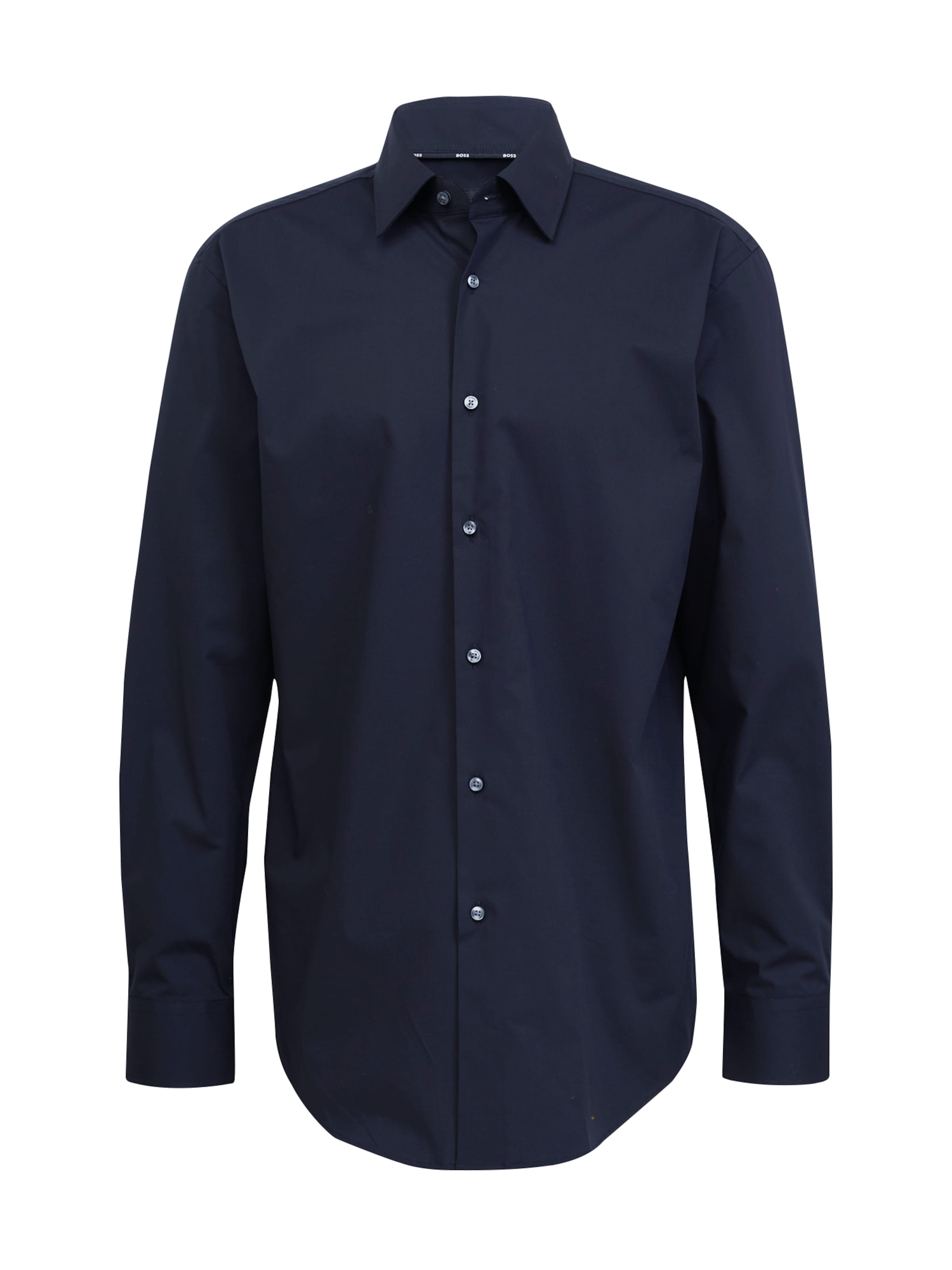 BOSS Button Up Shirt 'H-Hank' in Black: front