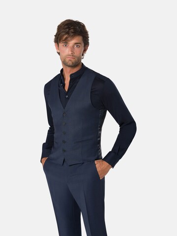 BENVENUTO Vest in Blue: front