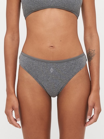 Samsøe Samsøe - Tanga 'Saflorence' em cinzento: frente