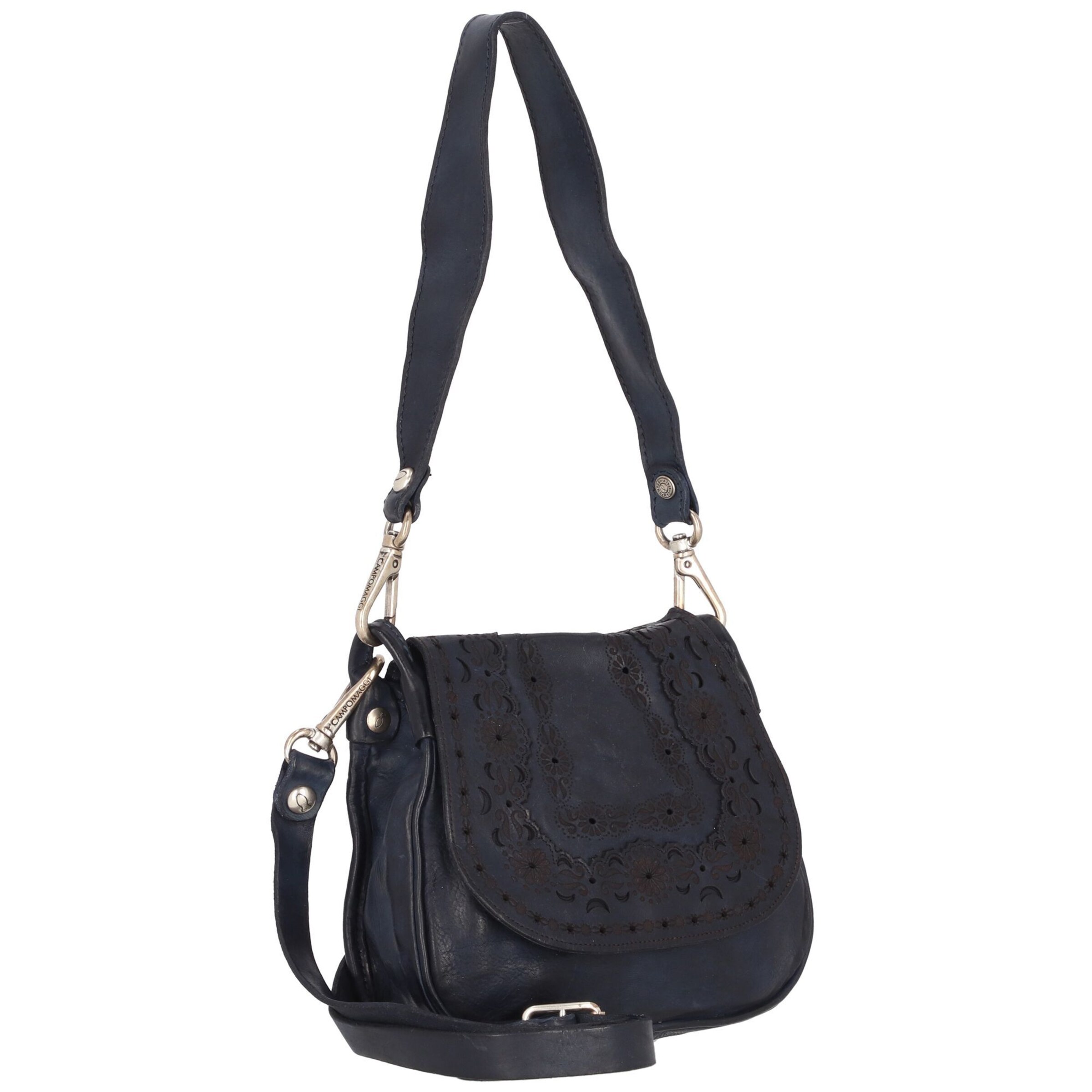 Campomaggi Schultertasche in Blau