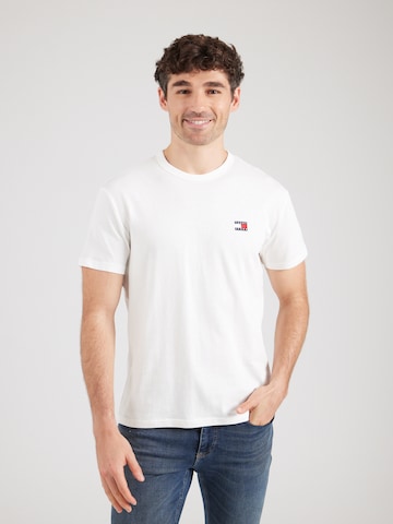 Tommy Jeans Shirt in White: front