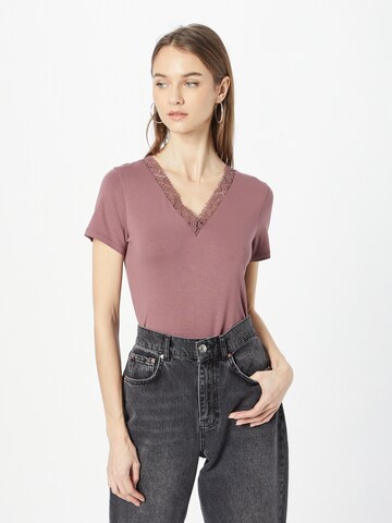 ABOUT YOU Shirt 'Nancy' in Roze: voorkant