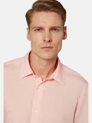Boggi Milano Regular Fit Skjorte i pink