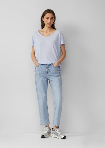 QS T-Shirt in Blau