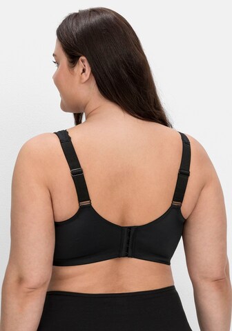 SHEEGO Minimiser Bra in Black