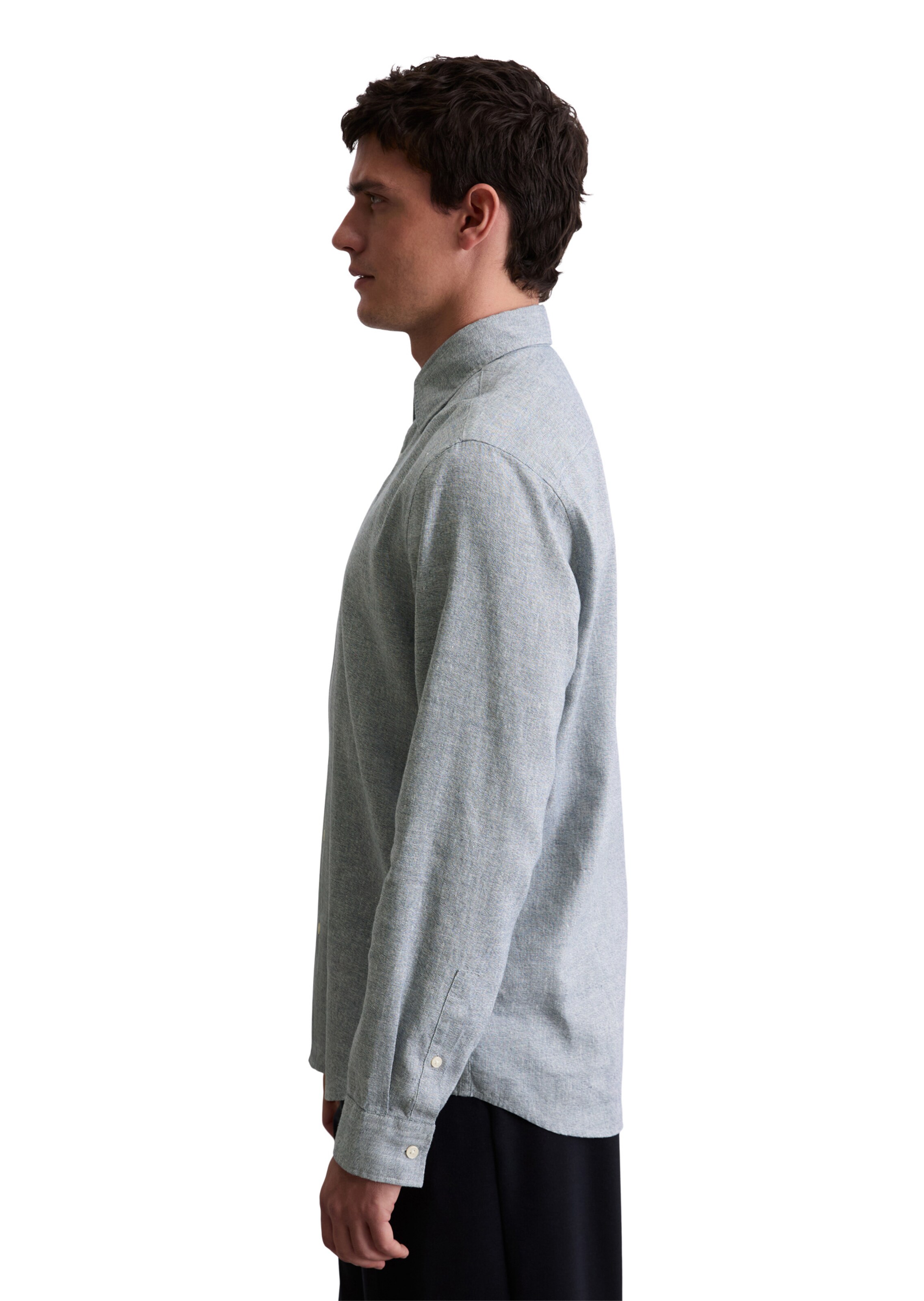 Marc O'Polo Regular fit Button Up Shirt in Blue