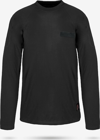 normani Athletic Sweatshirt 'Major' in Black: front