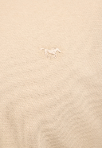 MUSTANG Sweatshirt 'Franklin' in Beige