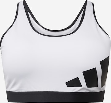 Reggiseno sportivo 'Believe This' di ADIDAS PERFORMANCE in bianco: frontale