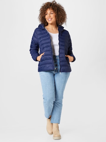 ONLY Carmakoma Jacke 'Tahoe' in Blau