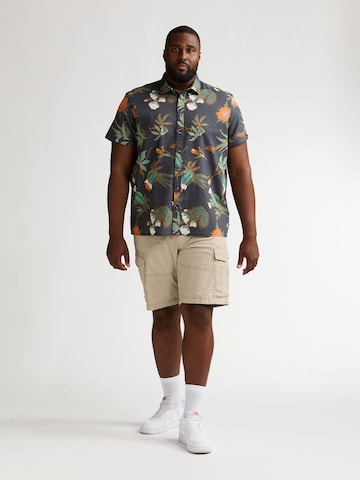 Coupe regular Chemise Petrol Industries en noir