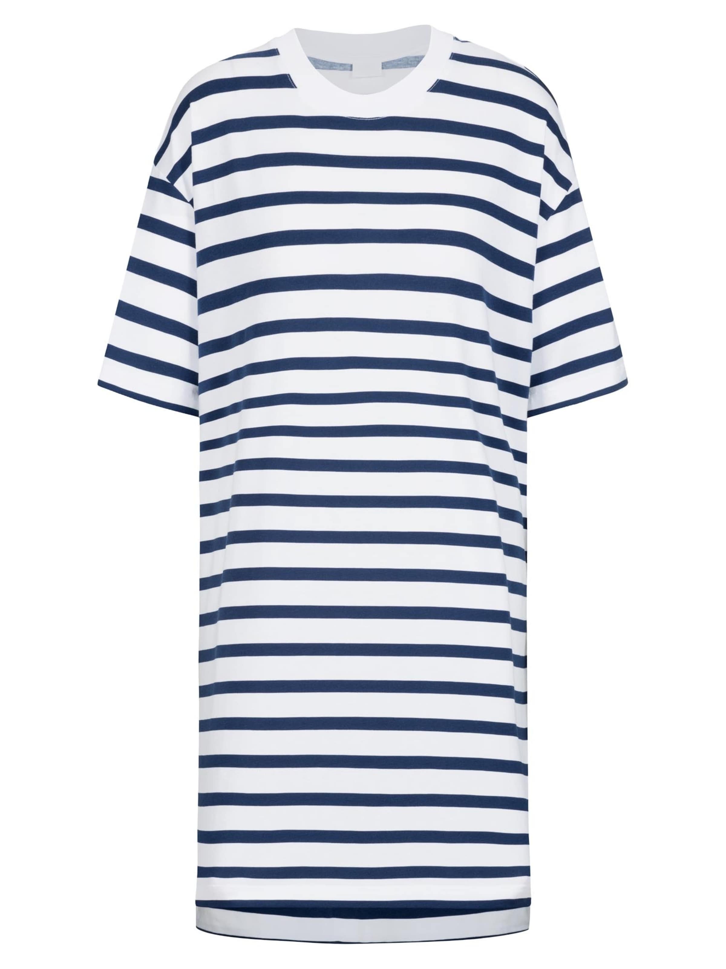 Mey Nightgown 'Breezy Stripes' in Blue: front
