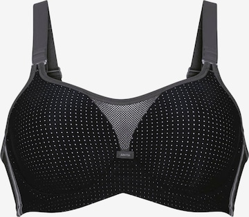 ANITA BH 'Performance WireX Sport' in Schwarz: Vorderseite