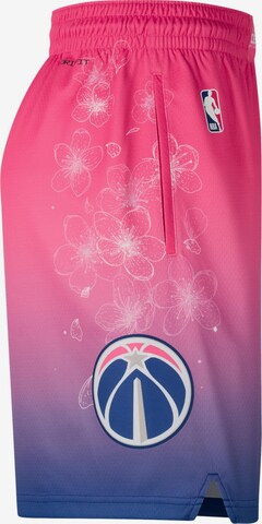 Loosefit Pantaloni sportivi 'NBA Washington Wizards Swingman City Edition' di NIKE in rosa