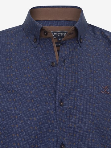 Sir Raymond Tailor Regular fit Button Up Shirt 'Bata' in Blue