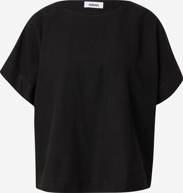 minimum Тениска в черно: отпред