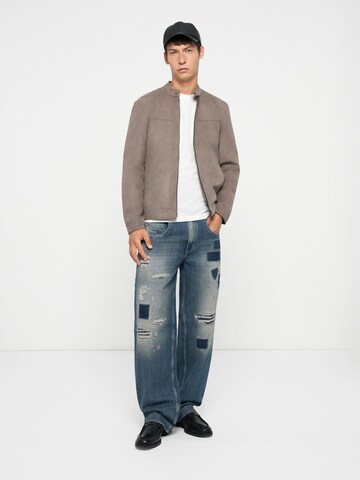 Only & Sons Between-Season Jacket 'ONSMIKE' in Brown