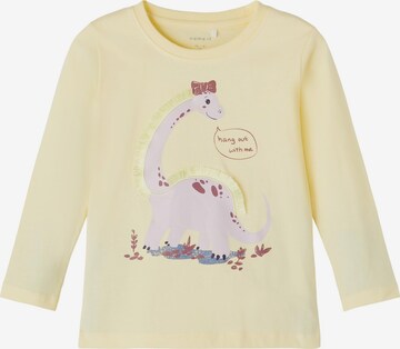 NAME IT Shirt 'Bronto' in Yellow: front