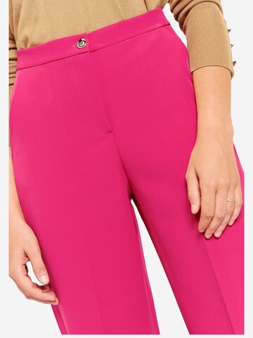 Regular Pantalon à plis LolaLiza en rose