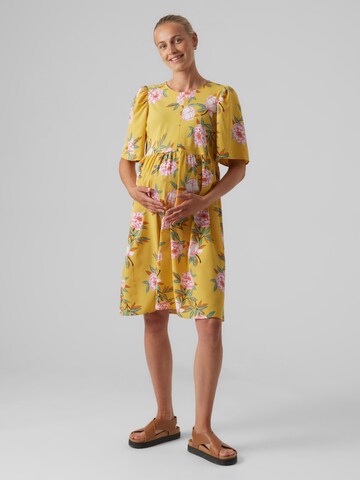 MAMALICIOUS Dress 'MLPALMA' in Yellow