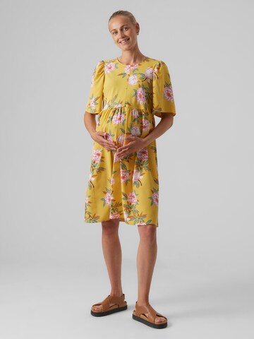 MAMALICIOUS Dress 'PALMA' in Yellow